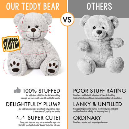 LotFancy Teddy Bear Plush Toys Stuffed Animals