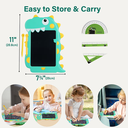 LotFancy LCD Writing Tablet Doodle Board for Kids, Dinosaur Drawing Pad for Boys, Girls, Toddler