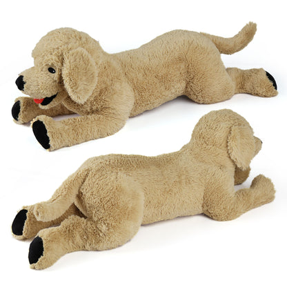 LotFancy Large Dog Stuffed Animals Plush, 27" Golden Retriever Plush Toys for Kids, Dog, Girls