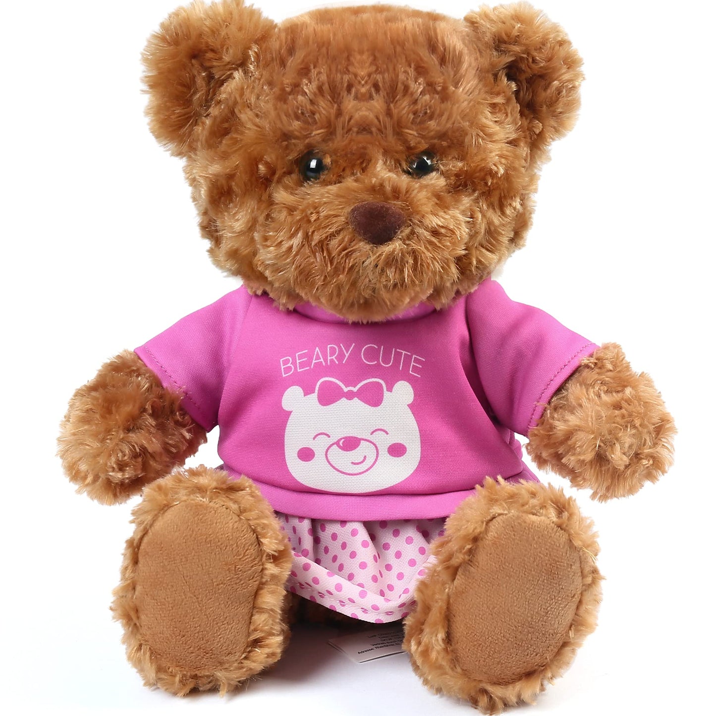 LotFancy Teddy Bear Stuffed Animal, with Removable Clothes