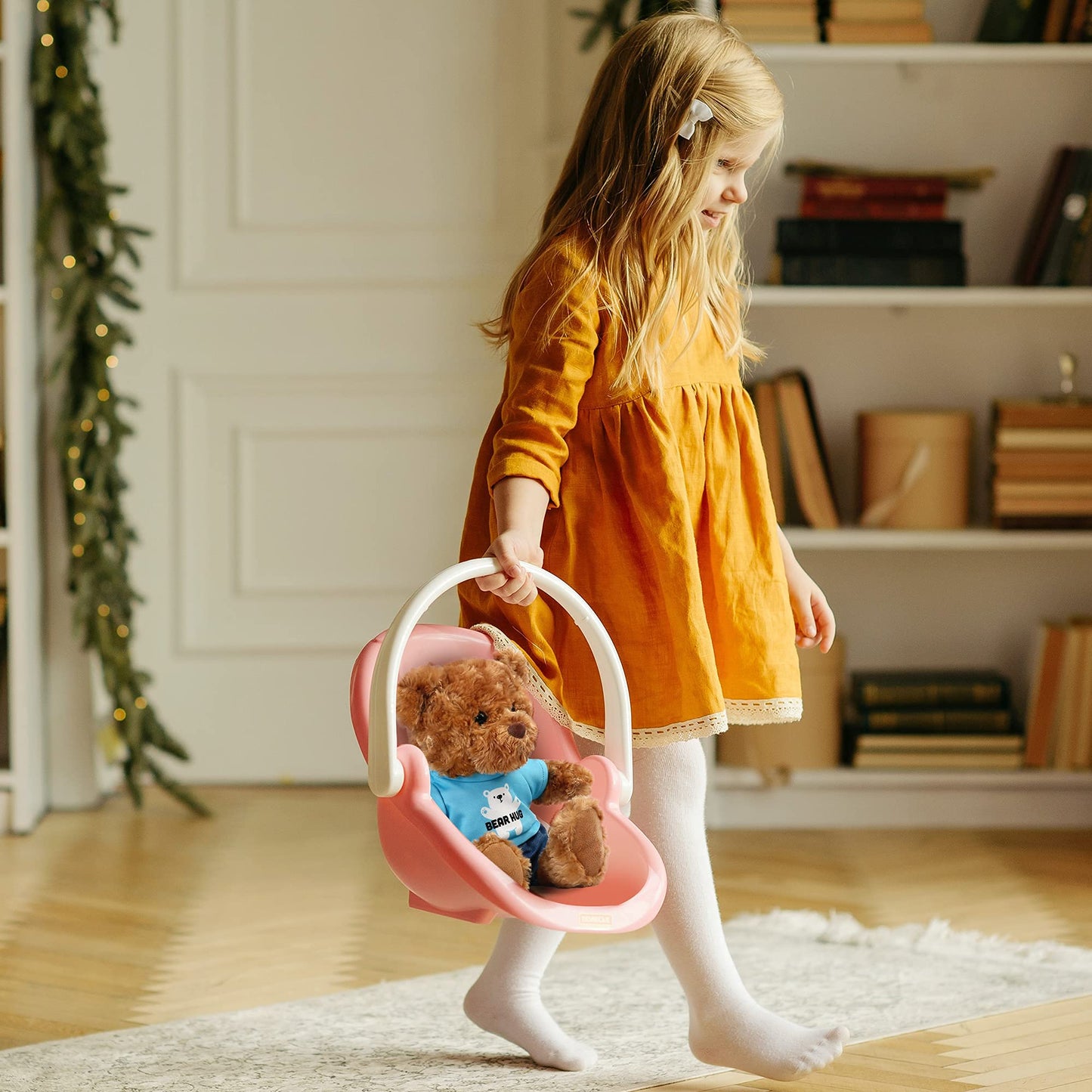 LotFancy Teddy Bear Stuffed Animal, with Removable Clothes