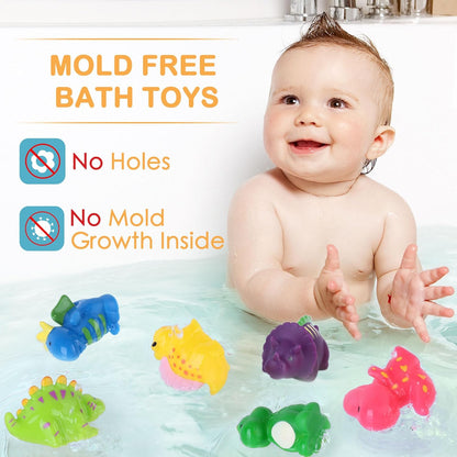 LotFancy Bath Toys for Kids Ages 1-3, Mold Free Bath Toys for Infants Toddlers