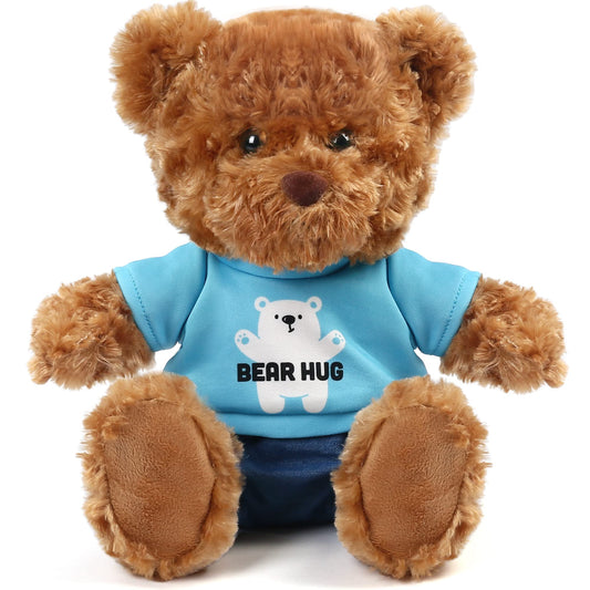 LotFancy Teddy Bear Stuffed Animal, with Removable Clothes