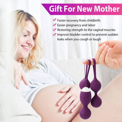 LotFancy Kegel Balls Exercise, Ben Wa Balls for Women Bladder Control & Pelvic Floor Exercises