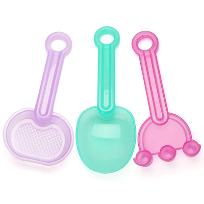 LotFancy Beach Toy Set, Sand Toy for Toddlers, Beach Bucket with Sand Sifter Cover, Shovel, Star Mold, Rake, Watering Can and Sifter Shovel Tool Kit for Kids Outdoor Toys