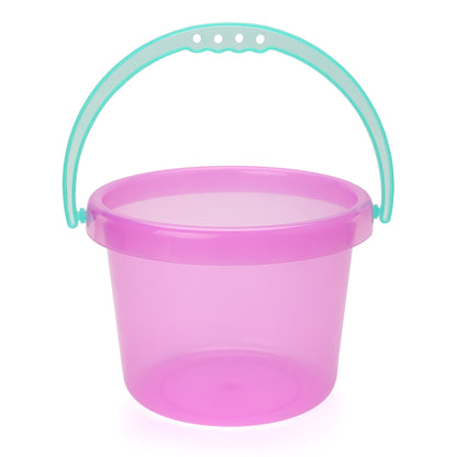 LotFancy Beach Toy Set, Sand Toy for Toddlers, Beach Bucket with Sand Sifter Cover, Shovel, Star Mold, Rake, Watering Can and Sifter Shovel Tool Kit for Kids Outdoor Toys