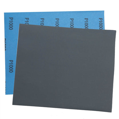 9 X 11 in Dry or Wet Sandpaper for Wood Furniture Finishing, Metal Sanding and Automotive Polishing, Dry or Wet Sanding