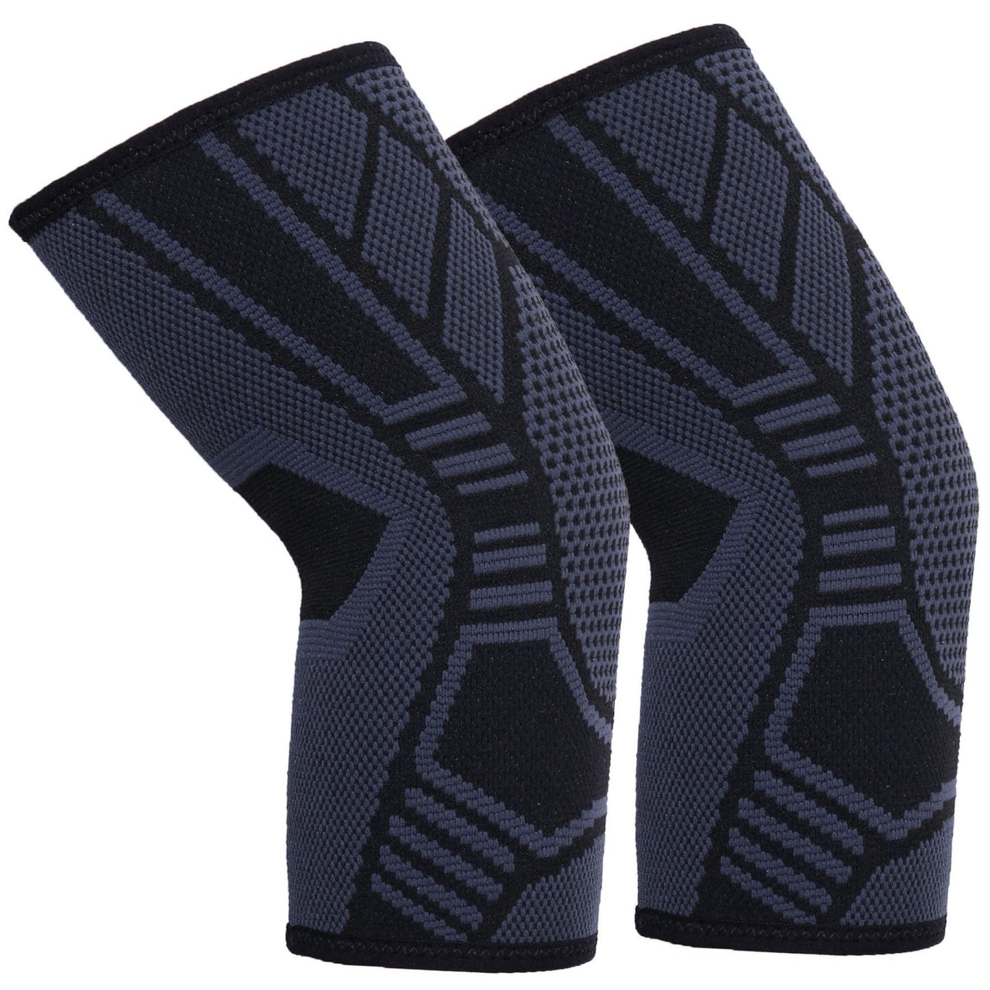 LotFancy Elbow Compression Sleeve Brace Support for Women Men, Ideal for Tendonitis/Tennis/Golf Elbow, Arthritis Pain, Volleyball, Football, Fitness, Workout, Latex-free, 1 Pair