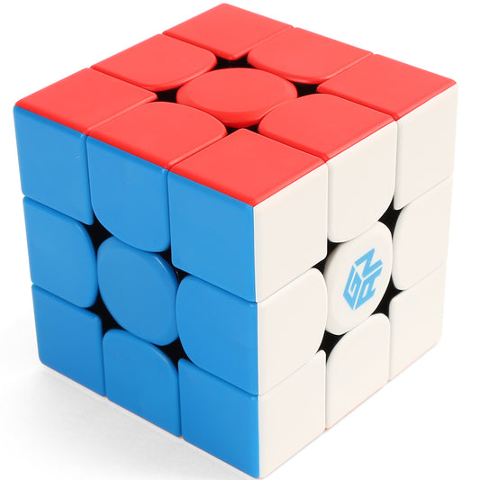 GAN 356 RS, GAN Cube 3x3 Magic Cube, Stickerless Plastic Speed Cube Puzzle Toy for Kids Adults
