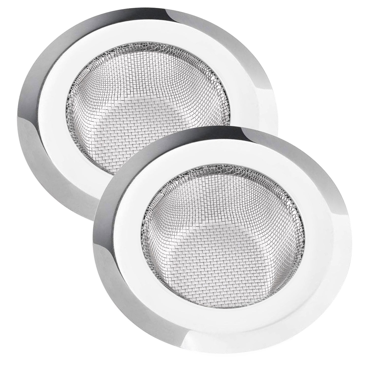 LotFancy Sink Strainer, Stainless Steel Mesh Drain Strainer, Anti Clogging