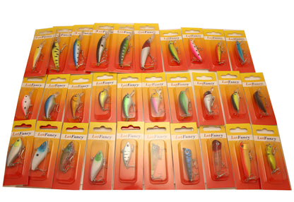 Fishing Lures, Topwater Lures with Treble Hook, Freshwater Saltwater Lures for Bass Trout Walleye, 3D Minnow Fishing Bait, Swimbait Sinking Lure Kit