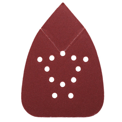 (Red) Assorted Mouse Sandpaper 12-Hole