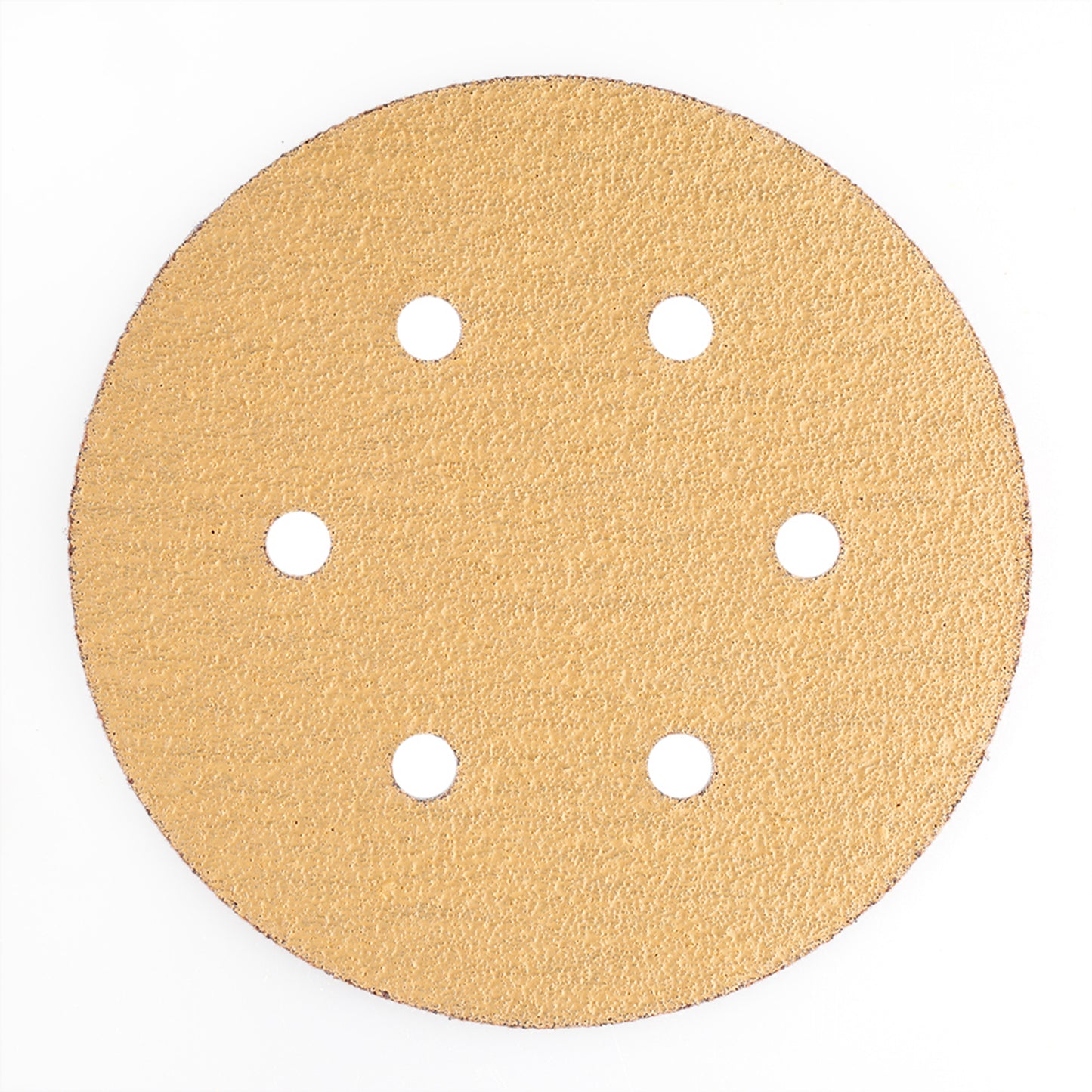 LotFancy 6 Inch 6 Hole Sanding Discs, 100Pcs Sandpaper Assortment - Random Orbital Sander Pad, Hook and Loop Sand Paper