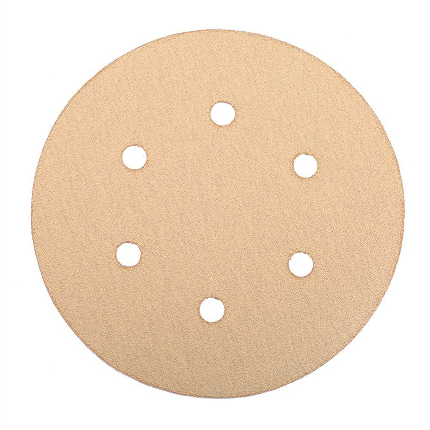 LotFancy 6 Inch 6 Hole Sanding Discs, 100Pcs Sandpaper Assortment - Random Orbital Sander Pad, Hook and Loop Sand Paper