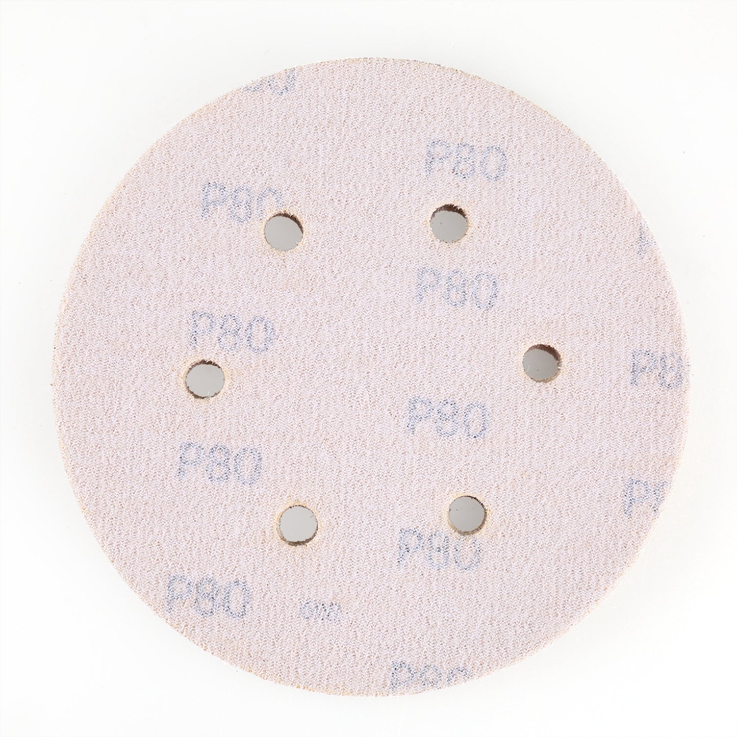 LotFancy 6 Inch 6 Hole Sanding Discs, 100Pcs Sandpaper Assortment - Random Orbital Sander Pad, Hook and Loop Sand Paper