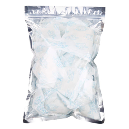 LotFancy Silica Gel Packs, Food Grade Desiccant Packs, Orange to Green Indicating, Non-Toxic Moisture Absorber Desiccant Bags