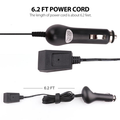 LotFancy Car Charger for Streamlight Flashlight Rechargeables, Black, # 22051