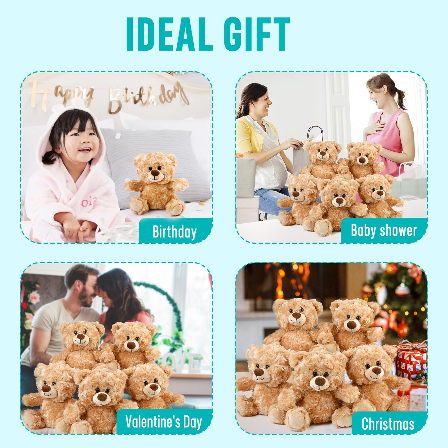 BenBen Teddy Bear Stuffed Animal Plush Toys