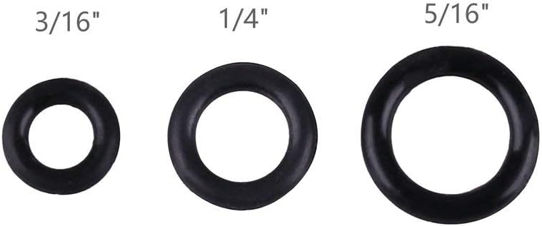 LotFancy Wacky Worm Rig Tool and 150PCS O-Ring Kits for 3",4"&5",6" Senko & StickBaits, Lanyard and Clip Included (Wacky Tool Colors May Vary)