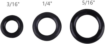 LotFancy Wacky Worm Rig Tool and 150PCS O-Ring Kits for 3",4"&5",6" Senko & StickBaits, Lanyard and Clip Included (Wacky Tool Colors May Vary)