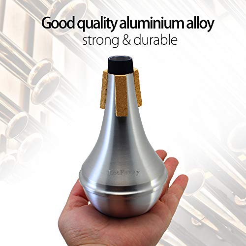 LotFancy Lightweight Trumpet Mute, Aluminum