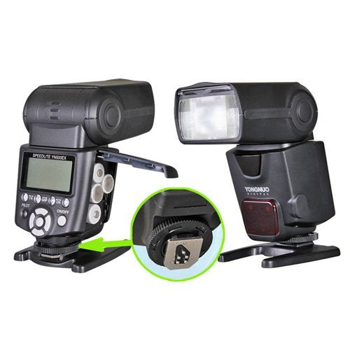 YONGNUO YN-500EX TTL Flash Speedlite Speedlight with HSS 1/8000 for Canon ST-E2 5DIII 7D 60D 600D 650D 5DII 5DIII 50D 40D 30D 20D 550D 1000D 1100D 300D 350D 400D 450D 500D