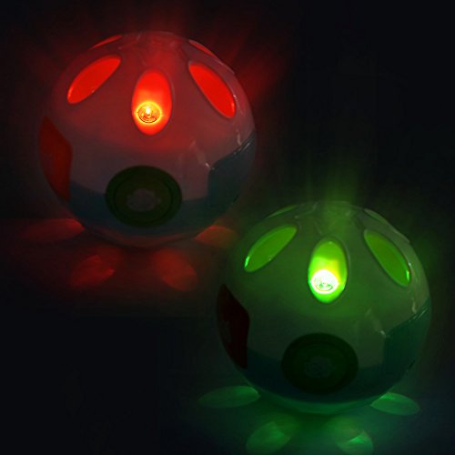LotFancy Baby Musical Toy, Interactive Crawling Baby Ball Toy with Flashlight and Melody Sounds, Joyful Baby Rattle Toys for Kids, Newborn Baby First, Battery Included