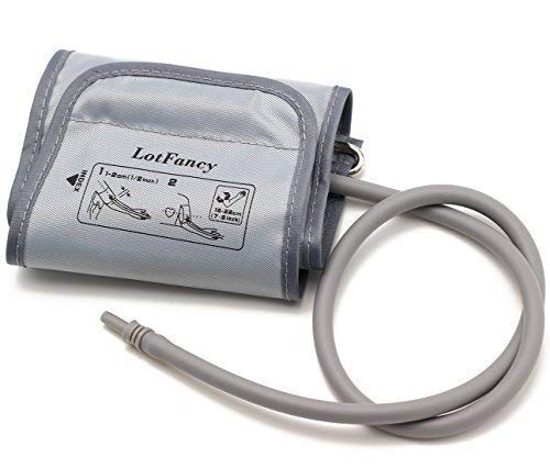 LotFancy Small Cuff Replacement (7"-9") for H-003DS Omron Upper Arm Blood Pressure Monitor HEM-711ACN2 HEM-412C2-Z HEM-747-IC HEM-432CN2 HEM-705CPN, D-Ring Included