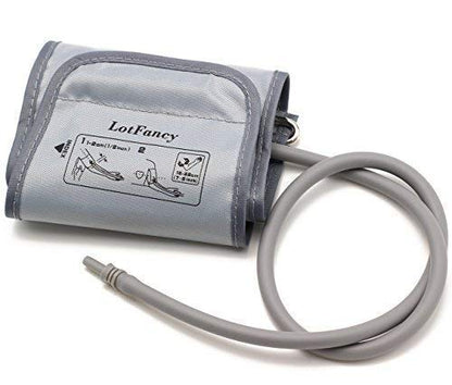 LotFancy Small Cuff Replacement (7"-9") for H-003DS Omron Upper Arm Blood Pressure Monitor HEM-711ACN2 HEM-412C2-Z HEM-747-IC HEM-432CN2 HEM-705CPN, D-Ring Included WMT