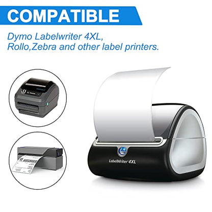 Label Compatible with 4x6 dymo 4XL