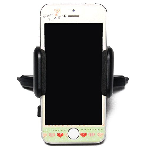 LotFancy Cell Phone Holder, Mobile Phone Car Mount, Universal CD Slot Cradle for iPhone Xs Max XR X 8 7 7Plus 6 6Plus 5S 5 5C Samsung Galaxy S7 Edge 6S 5 Smartphones GPS