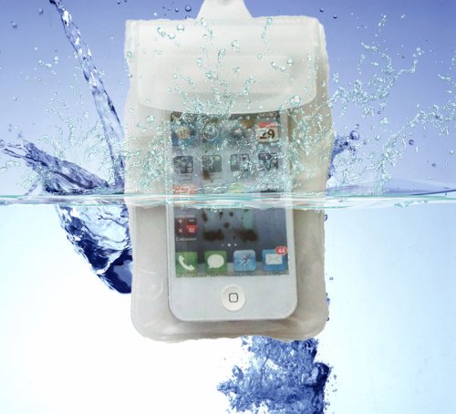 LotFancy 2PCS Color Waterproof Pouch Dry Bag Protector Skin Case Cover for iPhone 5 4 5S 4S 5C