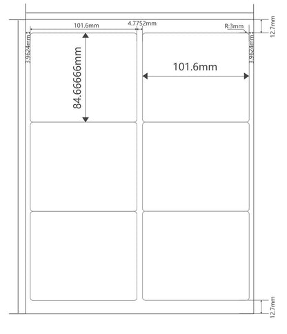 LotFancy All-Purpose White Labels for Laser Printer