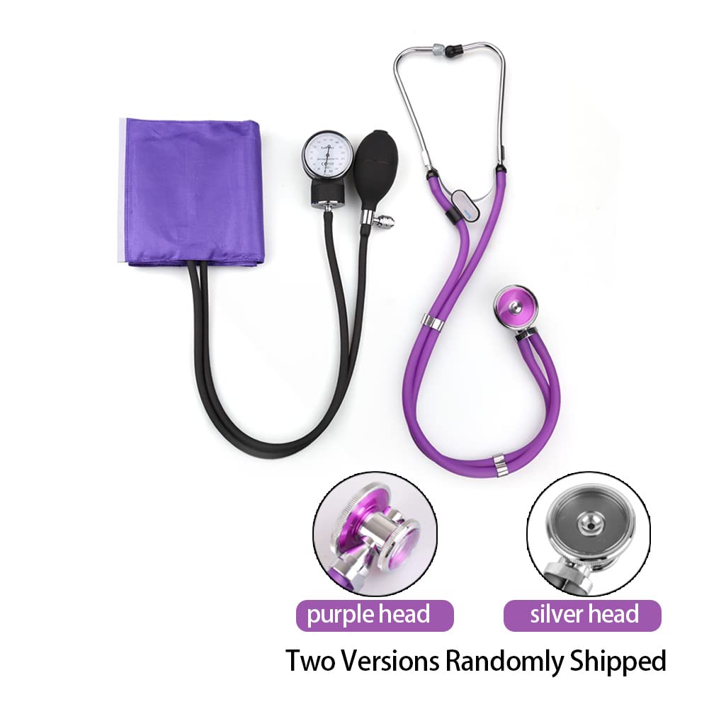 LotFancy Aneroid Sphygmomanometer with Stethoscope Kit