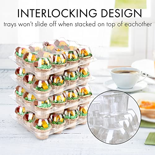 LotFancy Dozen Cupcake Containers