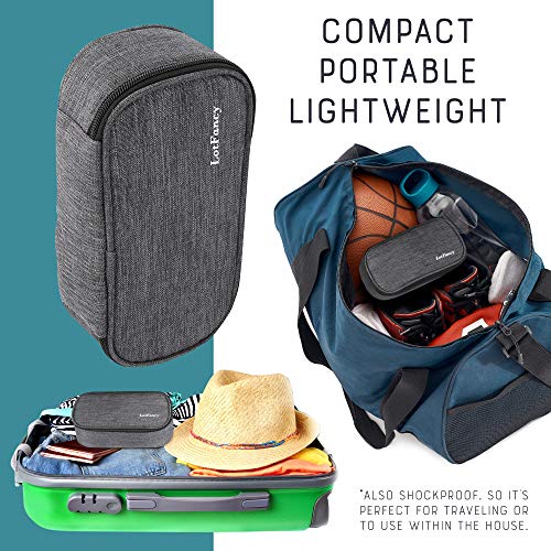 LotFancy Insulin Cooler Travel Case, Insulated Diabetic Medication Cooling Bag with 2 Ice Packs and Temperature Strip - Insulin Pens and Diabetic Supplies Organizer Kit