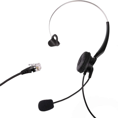 LotFancy Telephone Headset with Microphone