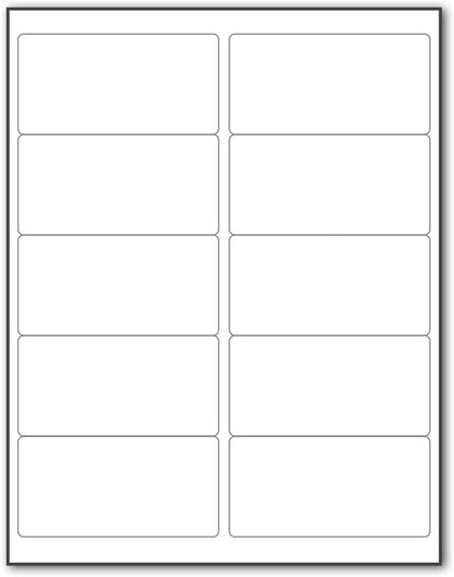 30-UP Address Mailing Shipping Labels by LotFancy - 1" X 2-5/8" 3000 Blank White Stick Labels for Laser/Ink Jet Printer