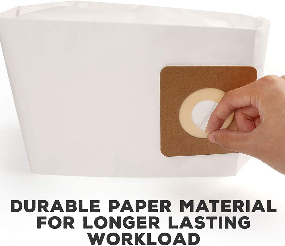 LotFancy Upright Type Vacuum Bags Fits for Bissell Style 1 & 7, PowerForce 3522, 352, PowerGlide 3545, Powerlifter Pet 2019Series PMT