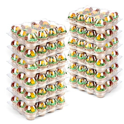 LotFancy Dozen Cupcake Containers