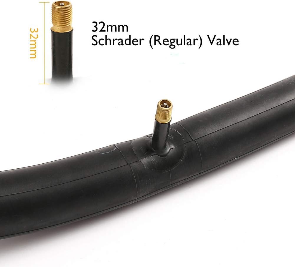 LotFancy 27.5/29 inch Mountain Bike Tube, 2PCS 27.5 x 1.75/1.95/2.125/2.3/2.4, 29 x 1.75/1.95/2.125/2.3/2.4 Bicycle Inner Tubes, 42mm Presta Valve, 2 Tire Levers Included
