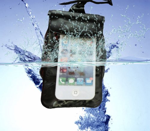 LotFancy 2PCS Color Waterproof Pouch Dry Bag Protector Skin Case Cover for iPhone 5 4 5S 4S 5C