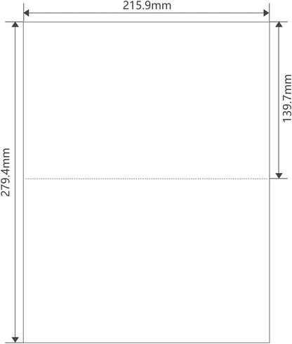 LotFancy All-Purpose White Labels for Laser Printer