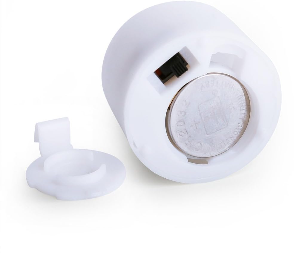 LotFancy Flameless Flickering Candles - Battery Operated Bright LED Tealight Candles Set - Electric Realistic Votive Candles, Warm White, Unscented, Pack of 12