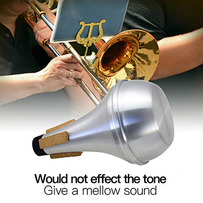 LotFancy Lightweight Trumpet Mute, Aluminum