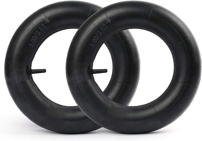 3.00/3.50-8 Inner Tube (Pack of 2) for Wheelbarrow, Hand Truck, Lawn Mower, Yard Trailer, Dolly, Trolley, Wagon, Snow Blower, 3.25-8 4.00-8 Tire Tube Replacement, with TR-13 Straight Valve Stem