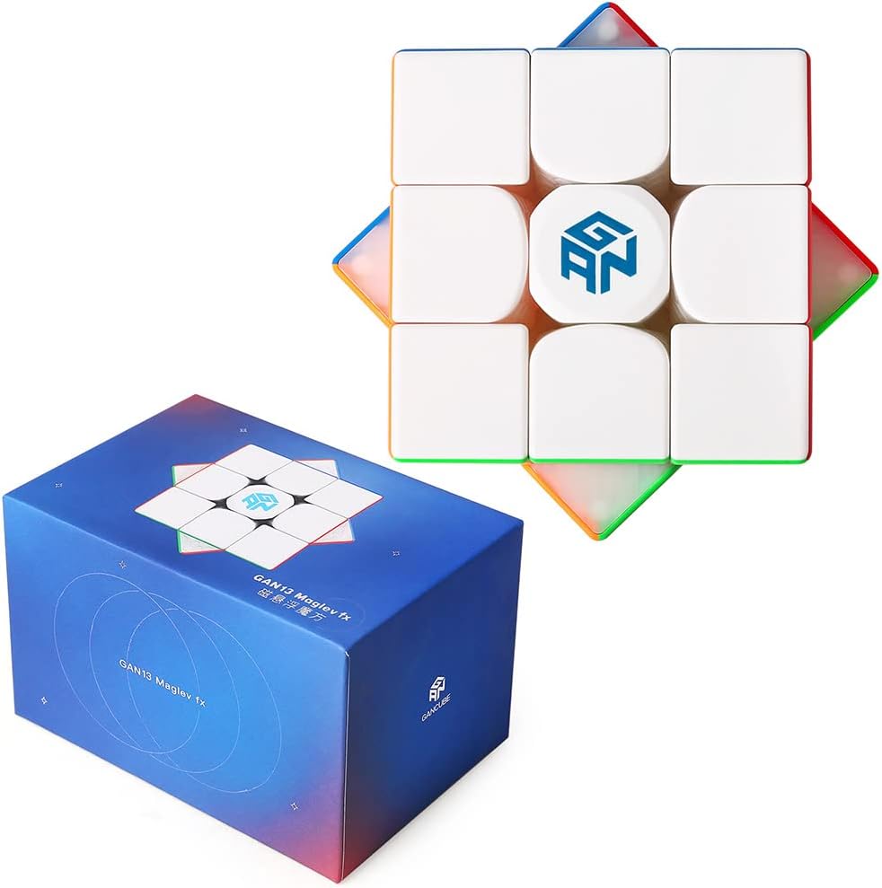 GAN 13 Maglev, Gan Cube 3x3, Magic Cube, Magnetic Speed Cube, 3 by 3 Puzzle Toy for Kids Adults