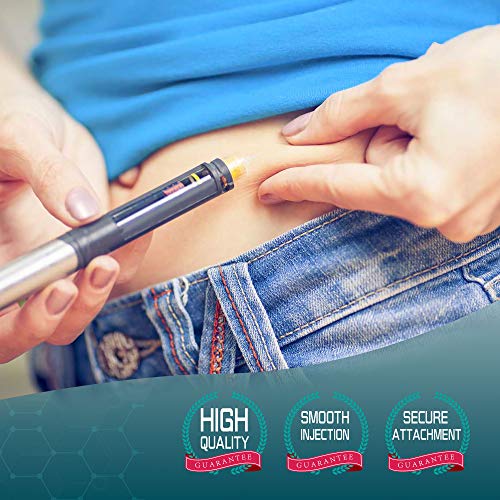 LotFancy Insulin Pen Needles, Pack of 110, 4mm x 32G (5/32”), Diabetic Pen Needles for Insulin Injections