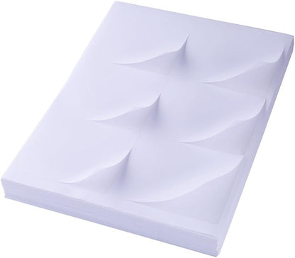 LotFancy 6-UP 75 Sheets Internet Shipping Labels 3-1/3" x 4" FBA Labels (6-UP,450 Labels)
