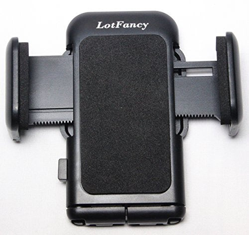 LotFancy Cell Phone Holder, Mobile Phone Car Mount, Universal CD Slot Cradle for iPhone Xs Max XR X 8 7 7Plus 6 6Plus 5S 5 5C Samsung Galaxy S7 Edge 6S 5 Smartphones GPS
